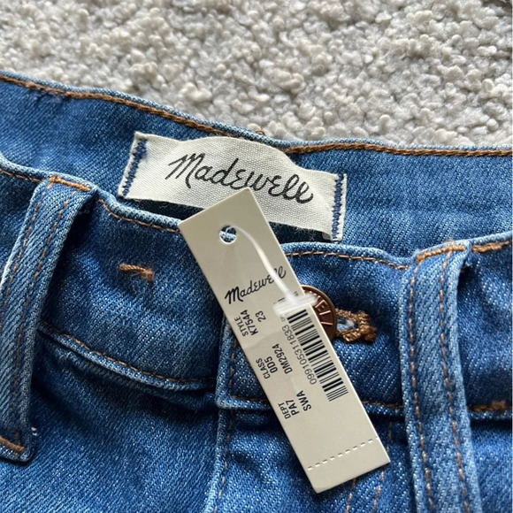 Madewell jeans Slim boyfriend high rise Paint Splatter K7544 23 new - Picture 3 of 14